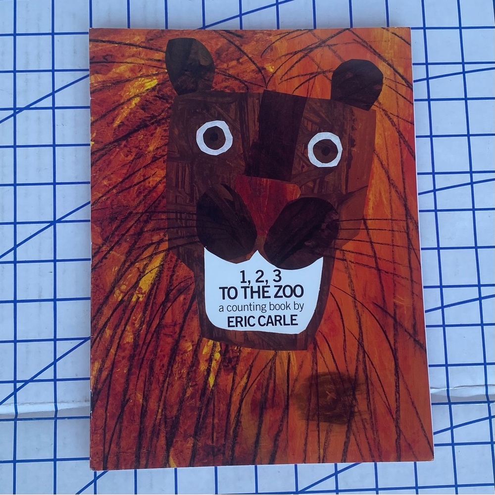 1,2,3 To The Zoo : a counting book by Eric Carle (Paperback Book)